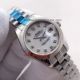 Copy Rolex Datejust Ladies SS Diamond Markers Black Dial 26mm Watch (4)_th.jpg